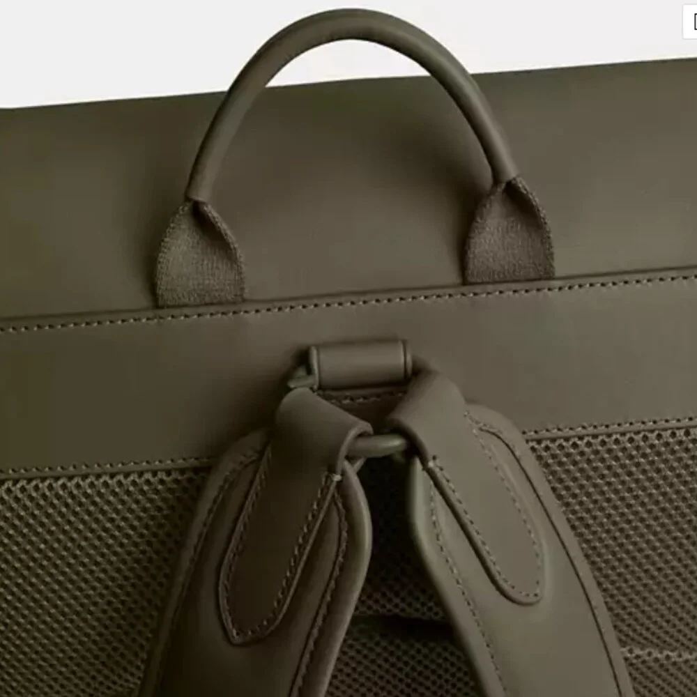 Coach Army Green Hitch Backpack